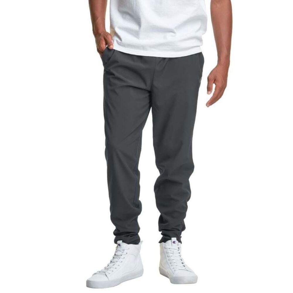 New Champion Moisture Wicking Jogger Sweatpants Charcoal Black Men's Size Small